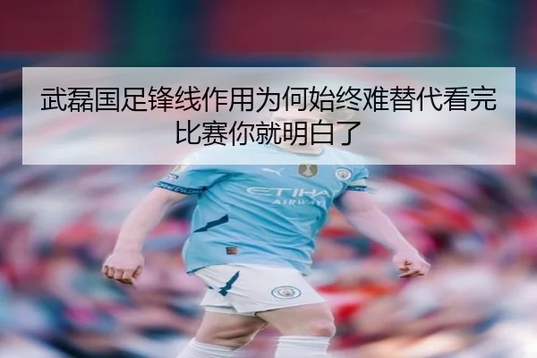武磊国足锋线作用为何始终难替代看完比赛你就明白了